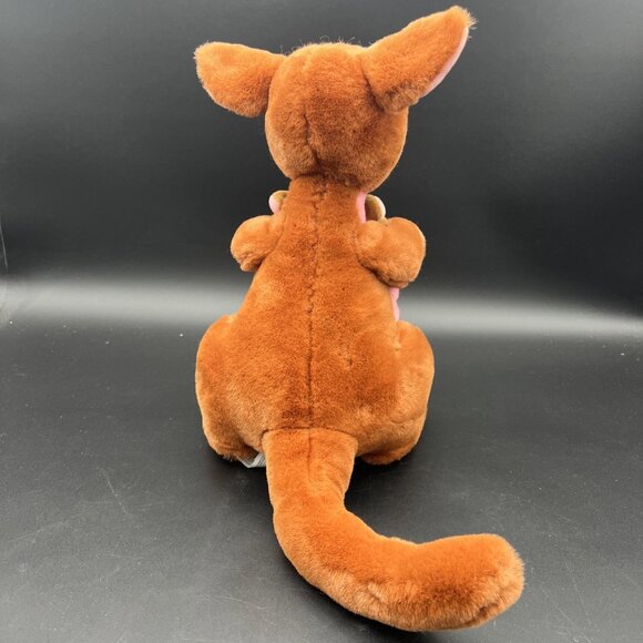 Disney Store Winnie-the-Pooh VINTAGE Kanga and Roo Plush 14 in Stuffed Toy - Picture 5 of 14